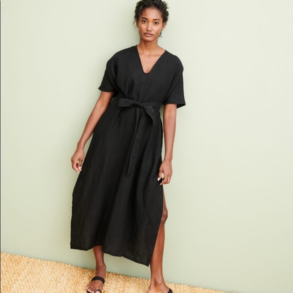 Jenni Kayne 100% Linen Coverup Dress S/M